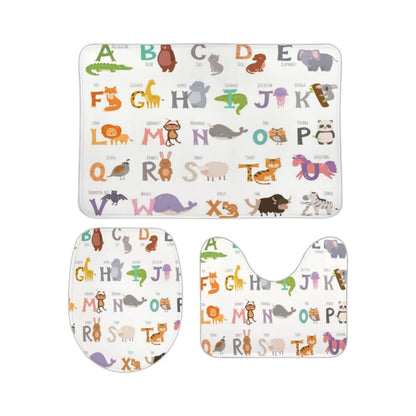 Alphabet Bathroom Set Animals A-Z