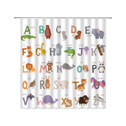 Alphabet Bathroom Set Animals A-Z