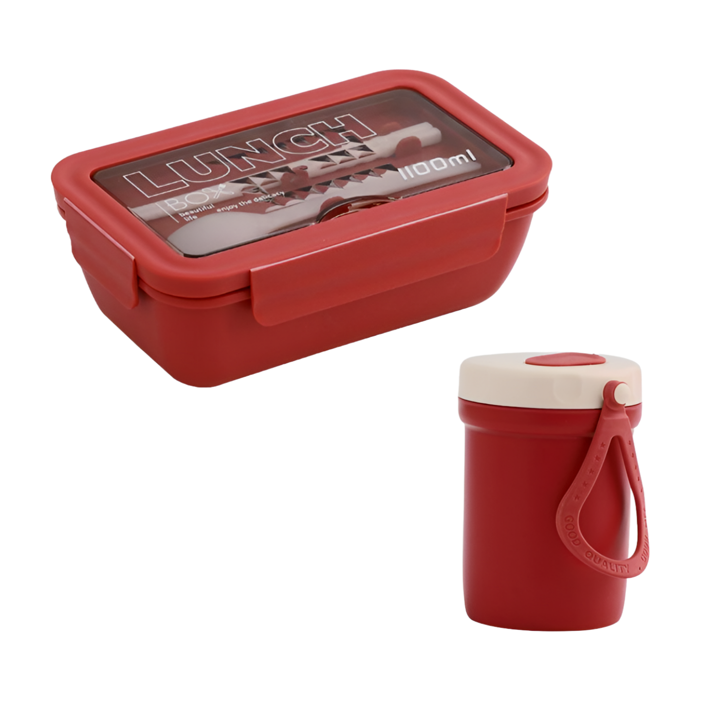 LLD12488 4 Compartment Lunch Boxes 400 Pack: Microwave Safe Meal